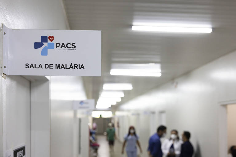 Sala usada para fazer o dianóstico de malária na Unidade de Pronto Atendimento Cosme e Silva, em Boa Vista
