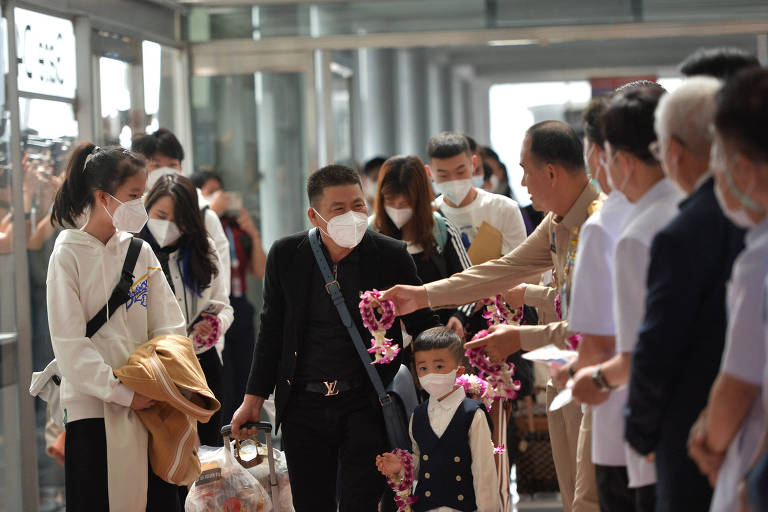 Turistas chineses estão voltando, mas em ritmo mais lento do que esperado