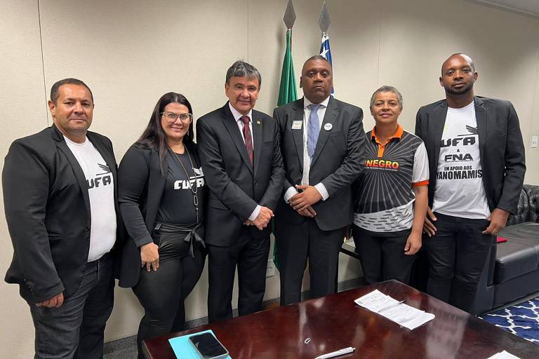 Lideranças da Cufa, Frente Nacional Antirracista e Unegro se reúnem com Wellington Dias, ministro do Desenvolvimento Social