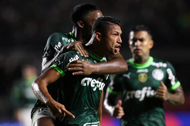 O atacante Rony, do Palmeiras.