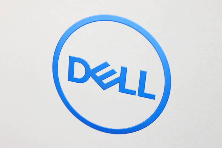 Logo da fabricante de computadores Dell