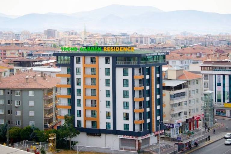 Hotel Trend Garden Residence na cidade de Malatya, na Turquia, antes do terremoto