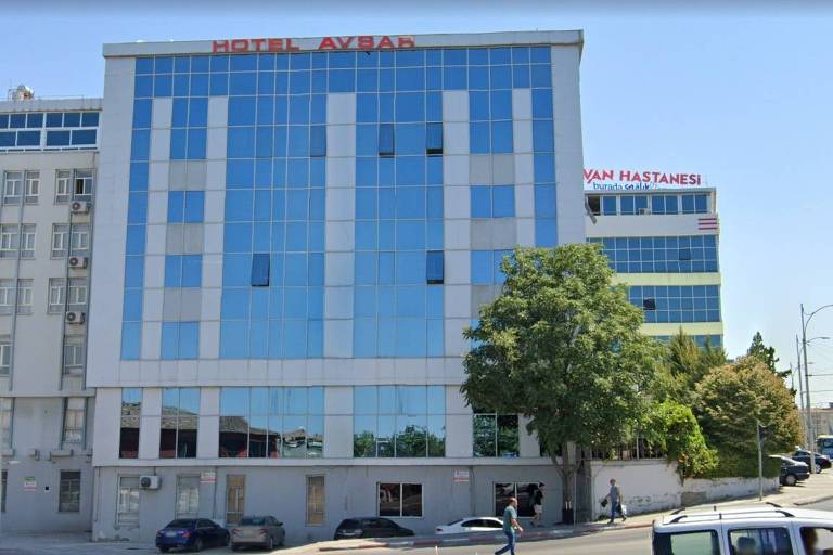 Hotel Avsar na cidade de Malatya, na Turquia, antes de terremoto