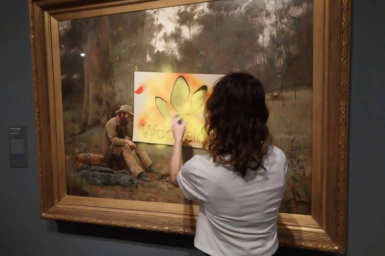 Joana Partyka picha pintura de Frederick McCubbin