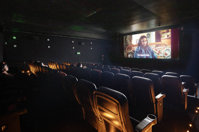 Ambiente do anexo do Espaço Itaú de Cinema, na rua Augusta, que fechará as portas