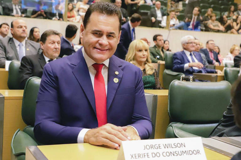 Jorge Wilson, eleito para o terceiro mandato de deputado estadual, é líder do governo Tarcísio