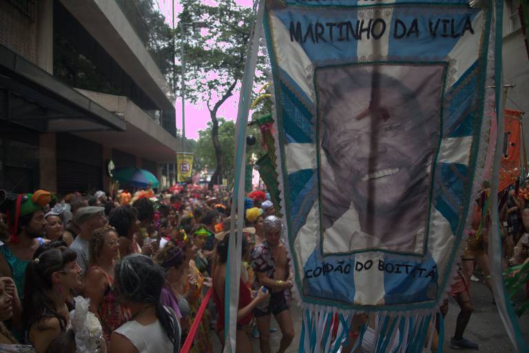 Veja fotos do bloco Cordão do Boitatá, no Rio de Janeiro