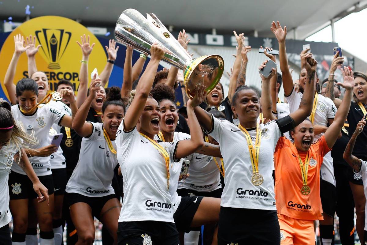 Corinthians campeão da Copa Paulista feminina 2022. 