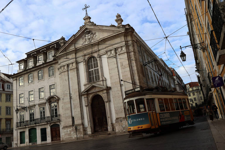 Igreja na região de Lisboa, em Portugal