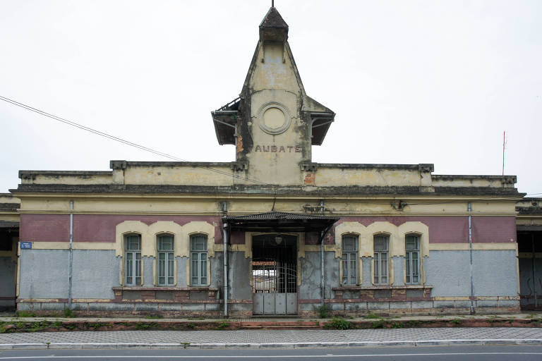 Estação ferroviária de Taubaté recebe restauro inédito