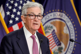 FILE PHOTO: U.S. Federal Reserve Chair Powell holds news conference in Washington