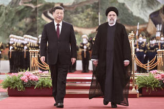 CHINA-BEIJING-XI JINPING-IRANIAN PRESIDENT-TALKS (CN)