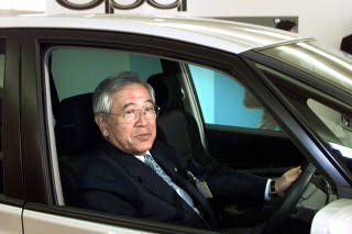 FILE PHOTO: Shoichiro Toyoda, son of Toyota founder, dies aged 97