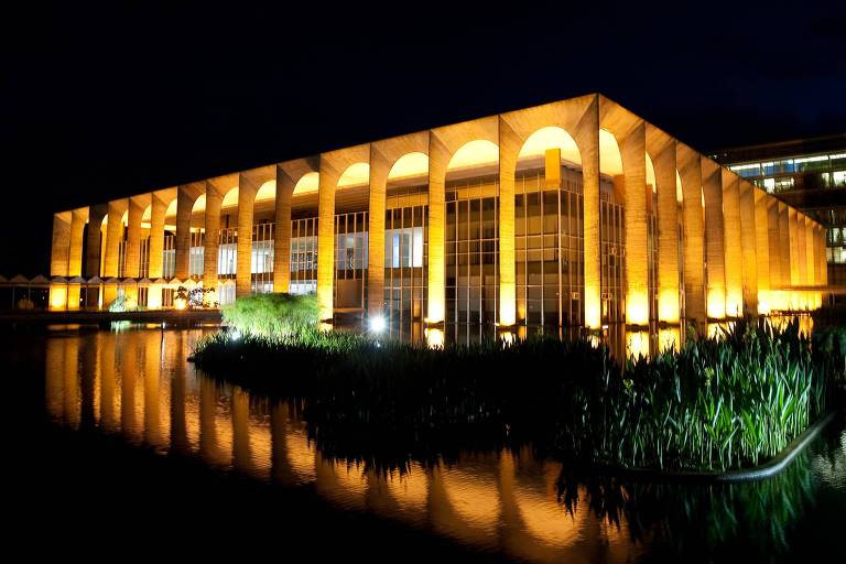 Palácio do Itamaraty, sede do Ministério das Relações Exteriores, em Brasília