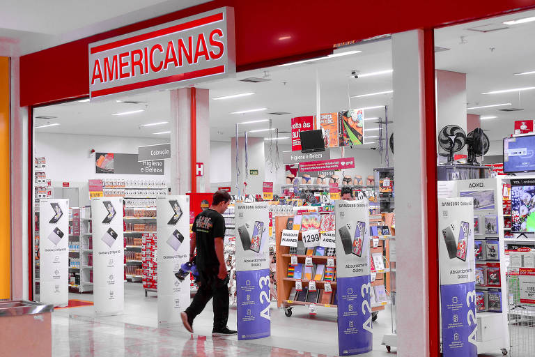 Fachada da Americanas no Park Shopping em Brasília
