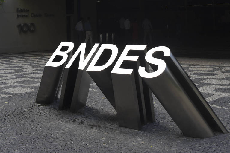 Fachada do prédio do BNDES, no Rio de Janeiro