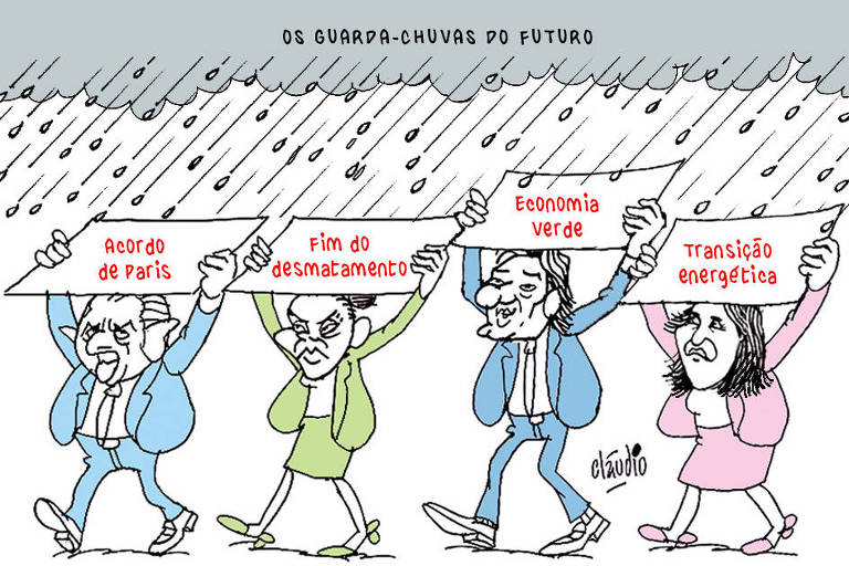 Os guarda-chuvas do futuro