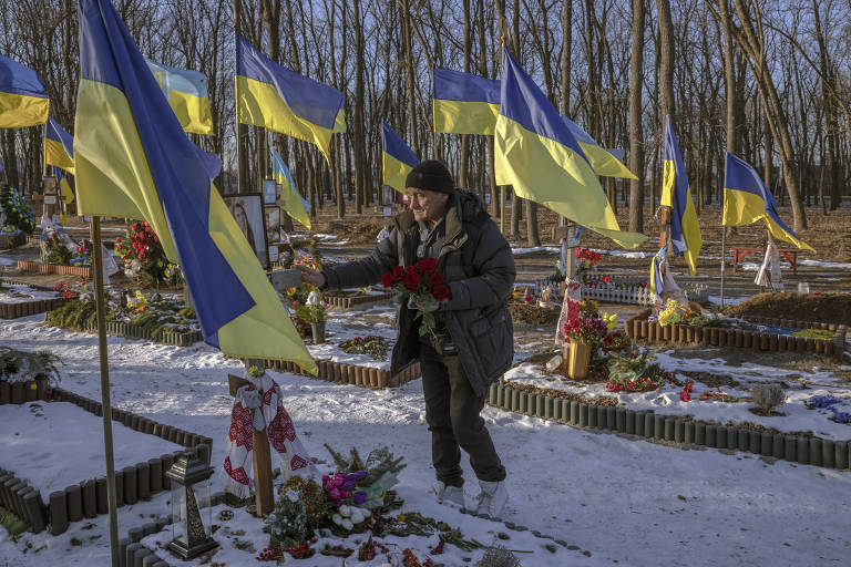 Casal ucraniano se alistou, dividiu trincheira e morreu nela