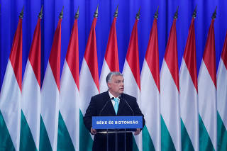 Hungarian Prime Minister Orban delivers annual State of the Nation speech in Budapest
