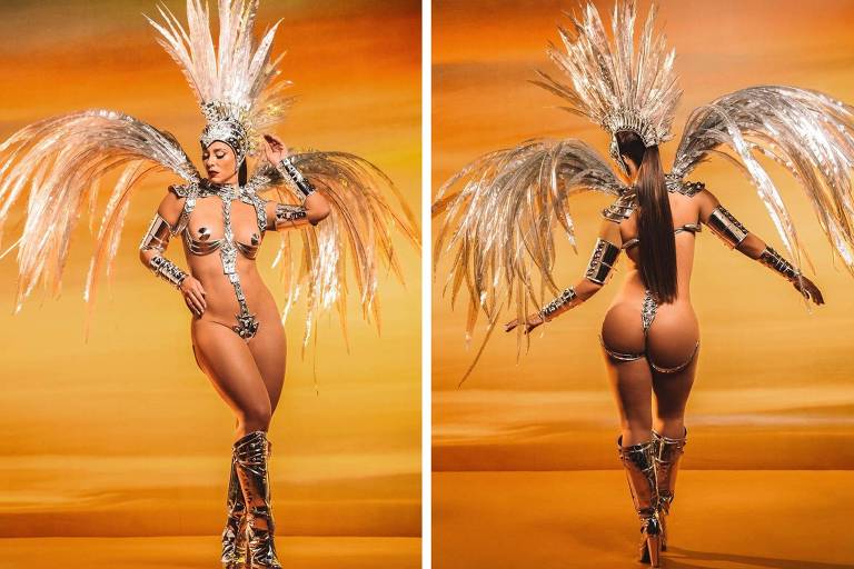 Carnaval 2023: Paolla Oliveira na Sapucaí e o movimento sexy