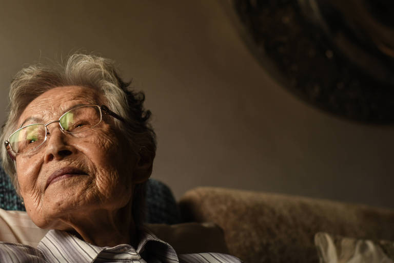 Retrato de Pak Ok-bin, uma das primeiras imigrantes coreanas a chegar no Brasil, em 1963