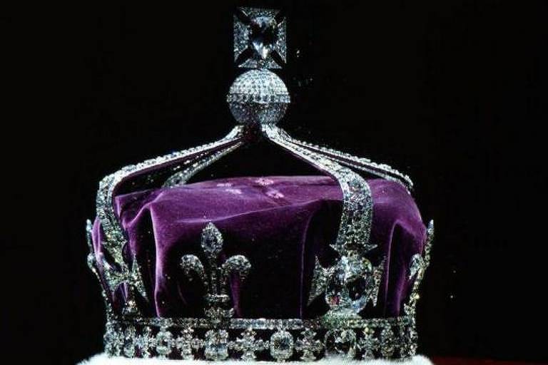 A coroa da rainha-mãe