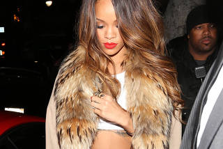 Rihanna chega ao Supper Club