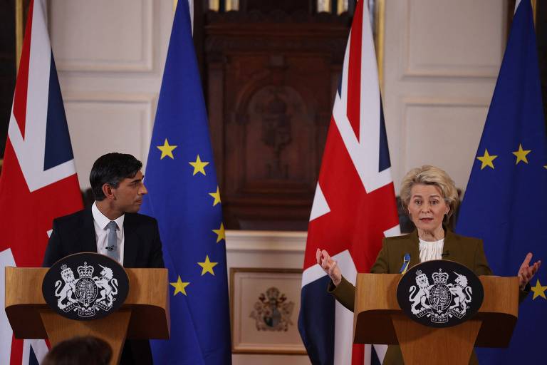 Reino Unido e UE chegam a novo acordo sobre Irlanda do Norte para finalizar brexit