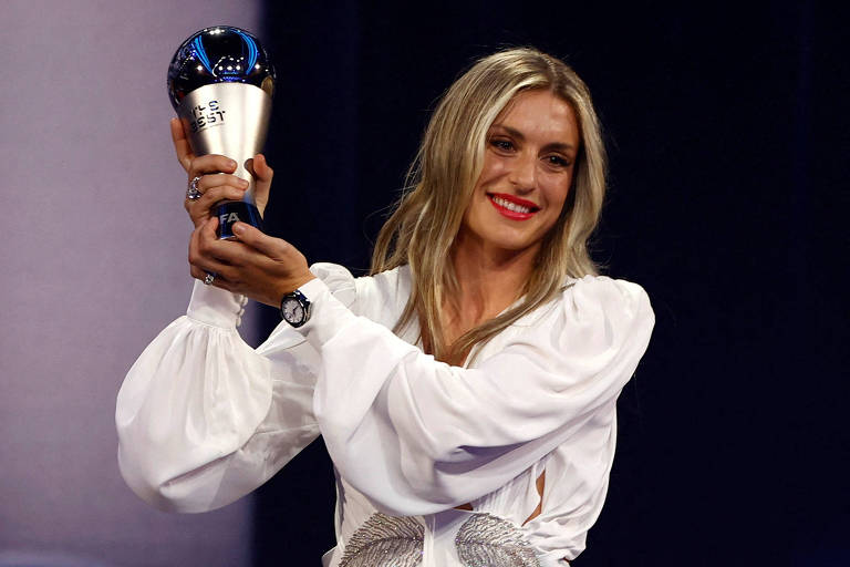 Alexia Putellas venceu o prêmio The Best, da Fifa, pela segunda vez em sua carreira
