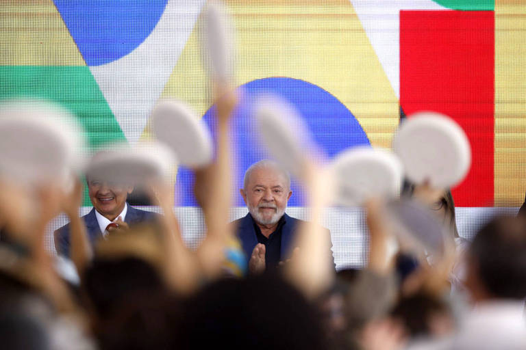  Presidente Lula durante cerimônia de relançamento do CONSEA, Conselho de Segurança Alimentar e Nutricional, no palácio do planalto