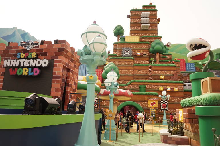 Conheça o Super Nintendo World, parque temático de Mario Bros na Califórnia  - Turismo - Estado de Minas