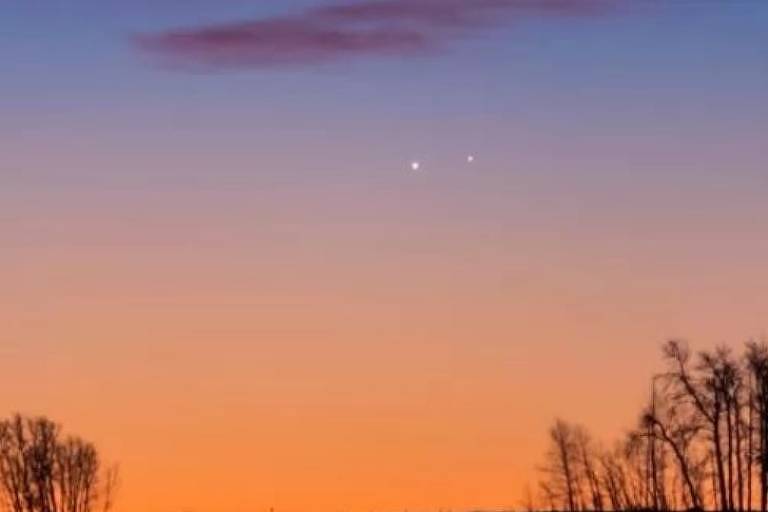 Vênus e Júpiter: como ver o espetáculo do alinhamento dos dois planetas