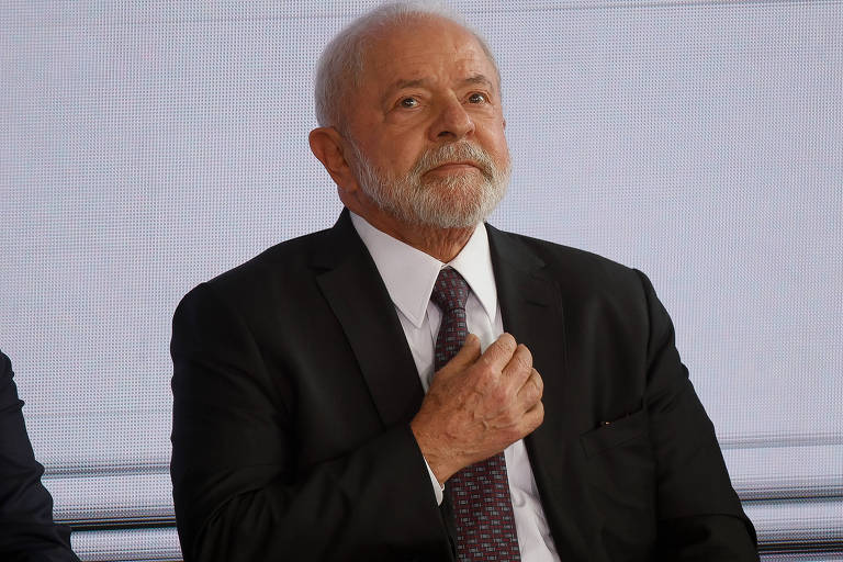 O presidente Luiz Inácio Lula da Silva (PT) em cerimônia de lançamento do novo programa Bolsa Família, no Palácio do Planalto, em Brasília