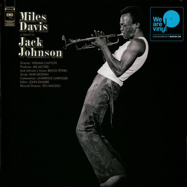 Capa de 'Jack Johnson', de Miles Davis