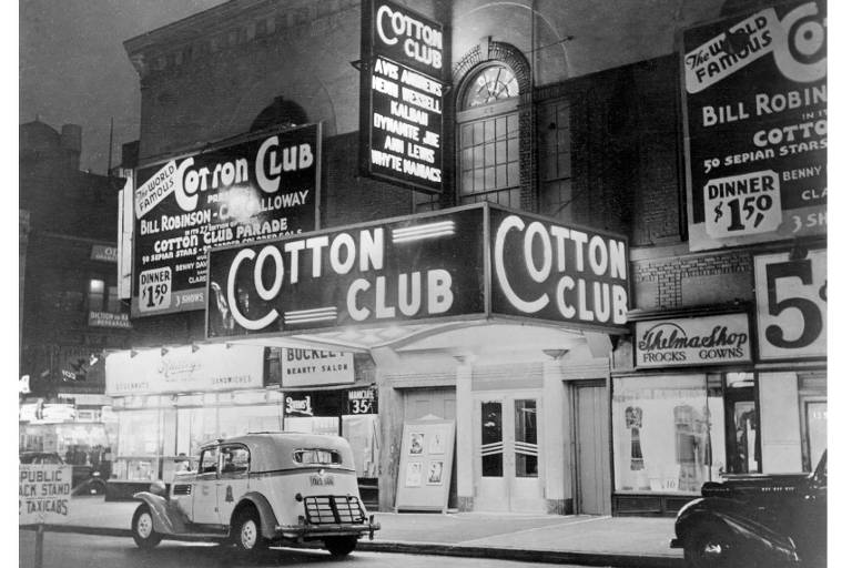 O bar Cotton Club, no Harlem