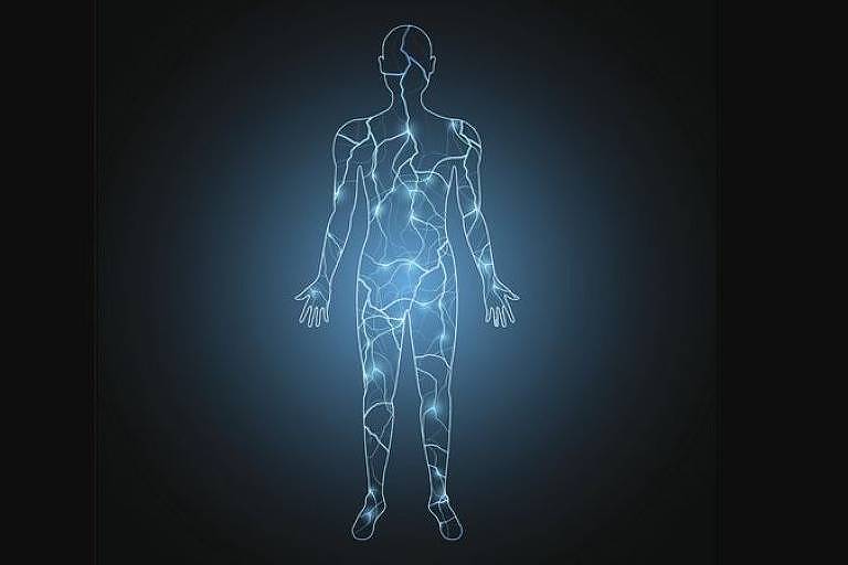 O corpo humano está repleto de átomos eletricamente carregados (os íons) que circulam pelas nossas células, gerando uma corrente elétrica
