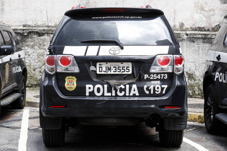 Veículo utilizado pela Polícia Civil de São Paulo