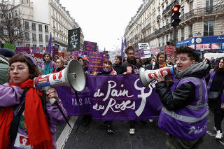 International Women's Day in Paris