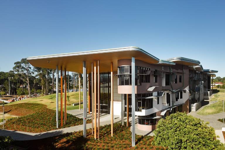 Escola de arquitetura Abedian, em Brisbaine, na Austrália