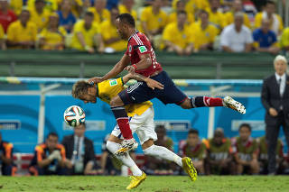 (SP)BRAZIL-FORTALEZA-WORLD CUP 2014-BRAZIL VS COLOMBIA