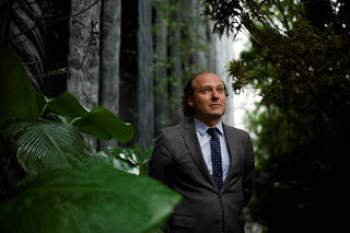 Rodrigo Agostinho, President of the Brazilian Institute for the Environment and Renewable Natural Resources (IBAMA) poses for a picture in Sao Paulo