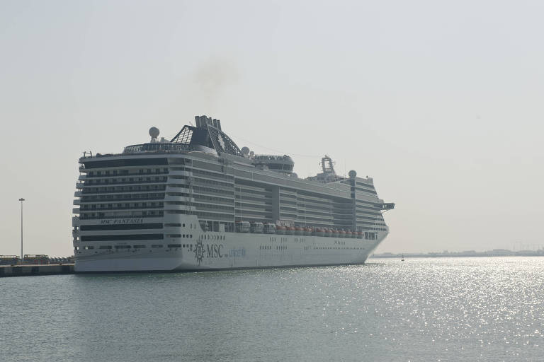 Imagem do MSC Fantasia, navio entrou em operação em dezembro de 2008 