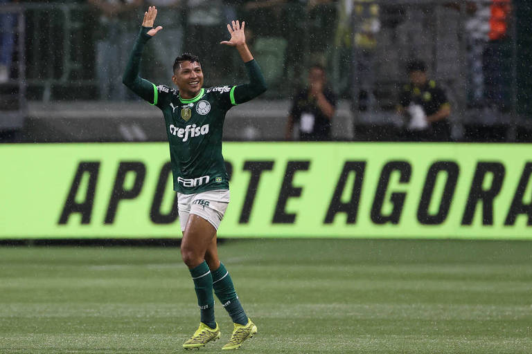 Palmeiras vence o São Bernardo com gol de Rony e vai às semis do Paulista