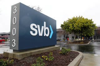 FILE PHOTO: Silicon Valley Bank staff offered 45 days of work at 1.5 times salary