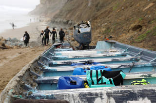 Two panga fishing boats capsize off the coast of San Diego, California