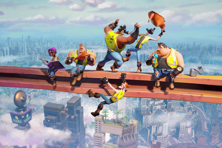 Imagem do jogo como serviço 'Rumbleverse'