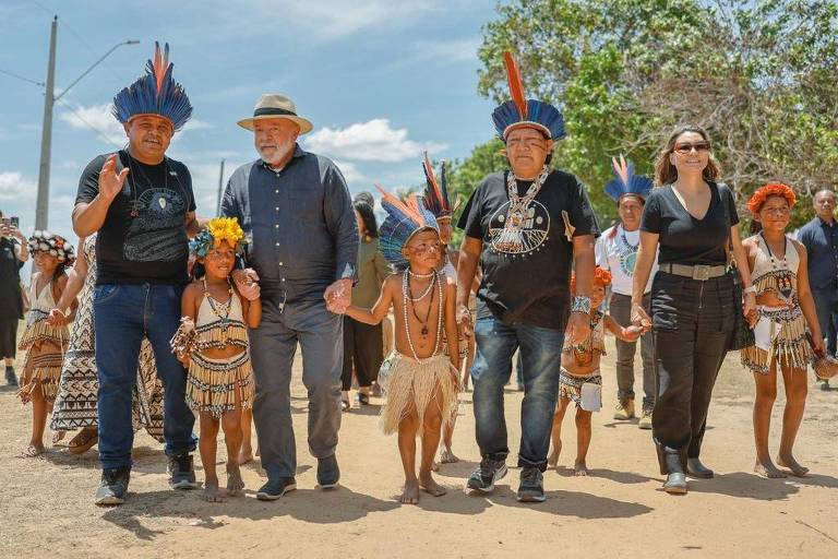 Indígenas cobram de Lula hospital para yanomamis e dizem ser contra hidrelétrica