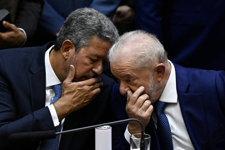 Arthur Lira e o presidente Lula 