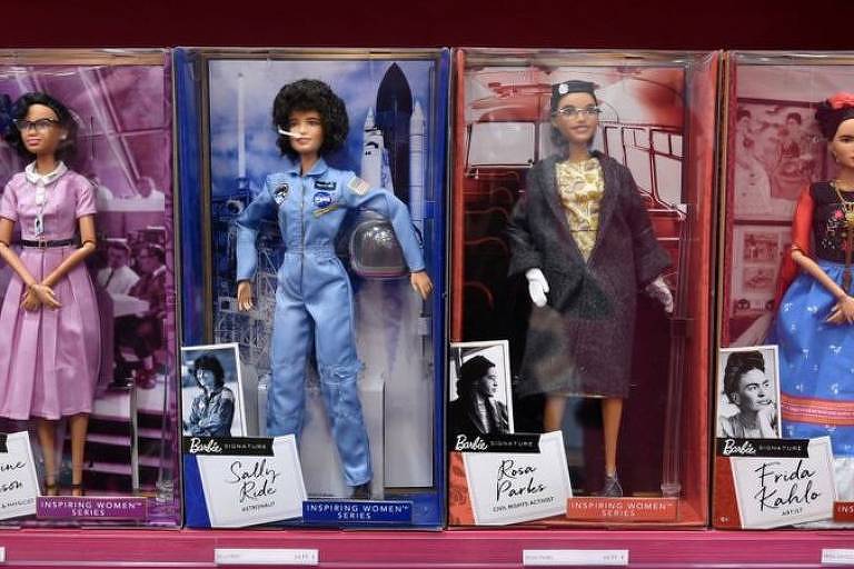 A empresa Mattel criou uma boneca inspirada em Sally Ride