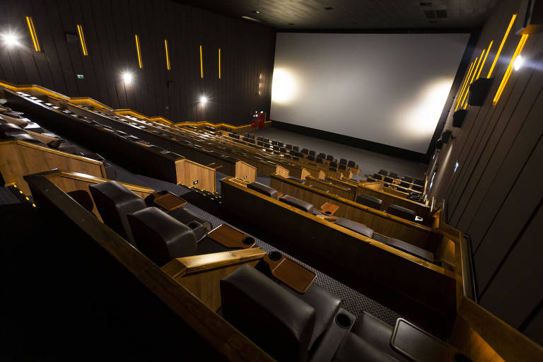 Sala de cinema Kinoplex Parque da Cidade, eleita como melhor sala VIP